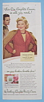 Vintage Ad: 1944 Woodbury Cream w/ Marjorie Reynolds