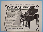 Vintage Ad: 1905 Vose Pianos