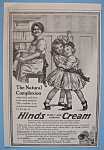 Vintage Ad: 1914 Hinds Honey & Almond Cream