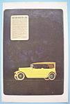 Vintage Ad: 1920 Marmon 34