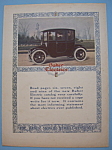 Vintage Ad: 1914 Baker Electrics