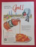 Click to view larger image of 1958 Karo Syrup with Hummingbird's Beak In The Jar  (Image2)