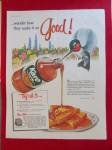 Click to view larger image of 1958 Karo Syrup with Hummingbird's Beak In The Jar  (Image4)