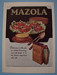 Vintage Ad: 1920 Mazola