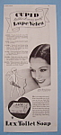 Vintage Ad: 1934 Lux Toilet Soap w/ Lupe Velez