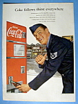 1952 Coca Cola (Coke) with Soldier Opening Bottle