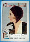 Vintage Ad: 1931 Chestefield Cigarettes