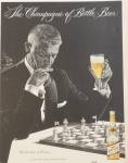 Click to view larger image of 1958 Miller High Life Beer with Man Playing Chess (Image3)