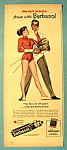 Vintage Ad: 1949 Barbasol