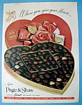 Vintage Ad: 1959 Paige & Shaw Chocolates