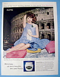 Click to view larger image of Vintage Ad: 1960 Pond's Cold Cream w/ Elsa Martinelli (Image1)