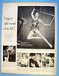 Vintage Ad: 1952 Jergens Lotion with Betty Hutton