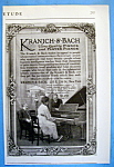 Vintage Ad: 1916 Kranich & Bach Pianos