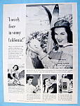 Vintage Ad: 1952 Jergens Lotion w/ Jane Russell