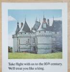 Click to view larger image of 1966 Pan Am Airlines with Chaumont, Loire Valley (Image2)