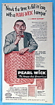 1953 Pearl Wick Hamper with Eddie Cantor