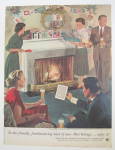 Click to view larger image of 1953 Beer Belongs w/Looking Over Christmas Cards  (Image1)