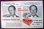 Vintage Ad: 1958 Tender Leaf Tea with Art Linkletter