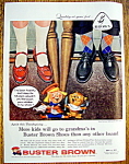 Vintage Ad: 1957 Buster Brown Shoes