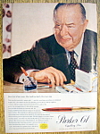 Vintage Ad: 1957 Parker 61 Pens with Charles Coburn