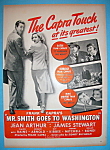 Vintage Ad: 1939 Mr. Smith Goes To Washington