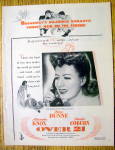 1945 Over 21 with Irene Dunne & Charles Coburn