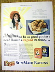 Click to view larger image of 1929 Sun-Maid Raisins (Image1)
