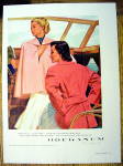 Click to view larger image of 1948 Hockanum Woolens w/ Women on a Boat (Image1)