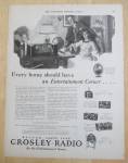 Click to view larger image of 1925 Crosley Radio with the Entertainment Corner  (Image3)
