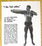 Click to view larger image of 1962 York Cables with Ray Routledge (Mr. America) (Image2)