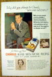 Click to view larger image of 1954 Camel Cigarettes with William Holden (Image1)