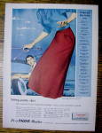1951 Pacific Woolen with Woman Holding Tire Iron