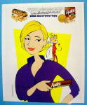 Click to view larger image of 2002 Kudos Granola Bars with Woman & Devil and Angel (Image1)