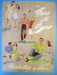 1945 Manhattan Sportswear with Four Couples