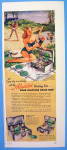 Click to view larger image of 1948 Aladdin Outing Kit with Family on Picnic (Image1)