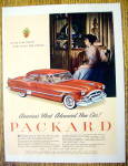 1953 Packard with A Red Clipper & Lovely Woman