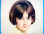 Click to view larger image of 1967 Breck Shampoo With Lovely Brown Eyed Woman (Image2)