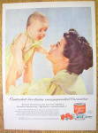 Click to view larger image of 1955 Carnation Milk with Mother Holding Up Baby (Image2)