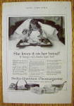 Click to view larger image of 1918 Swift's Premium Oleomargarine with Girl In Bed (Image2)