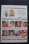 1955  Camel  Cigarettes with  John Wayne & More