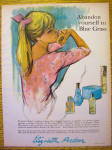 Click to view larger image of 1965 Elizabeth Arden Blue Grass w/Woman With Ponytail (Image1)