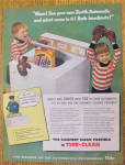 1956 Tide Detergent With 2 Boys And Boxing Gloves