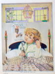 Click to view larger image of 1924 Cream Of Wheat Cereal with Child On Phone  (Image2)