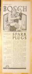 Click to view larger image of 1924 Bosch Spark Plugs with Devil Zapping Car (Image1)
