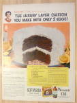 Click to view larger image of 1954 Softasilk & Wesson Oil w/Lovelight Chocolate Cake (Image2)