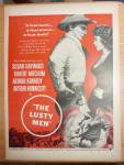 Click to view larger image of 1952 The Lusty Men with Susan Hayward & Robert Mitchum (Image2)