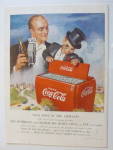 Click to view larger image of 1950 Coca Cola (Coke) w/Edgar Bergen & Charlie McCarthy (Image1)