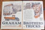 1925 Graham Brothers Trucks With Dump Truck