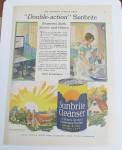 1928 Sunbrite Cleaner With Woman Cleaning