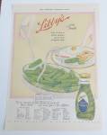 1928 Libby's Sweet Pickles With Pickles & Sandwich